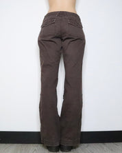 Baggy Brown Cargo Pants (Medium) 