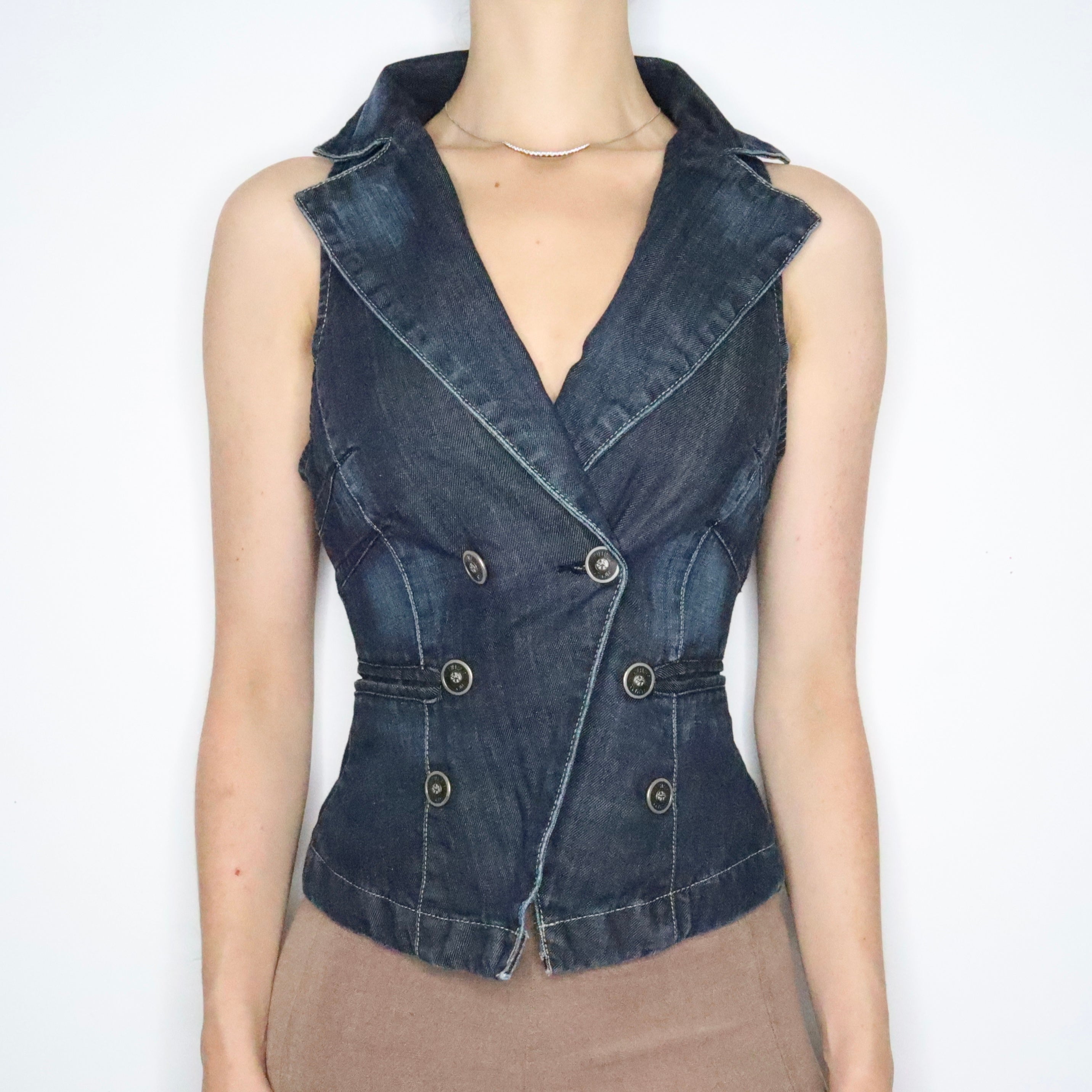 Tommy Hilfiger Denim Vest (Small)