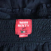 Miss Sixty Black Peasant Blouse (Medium)