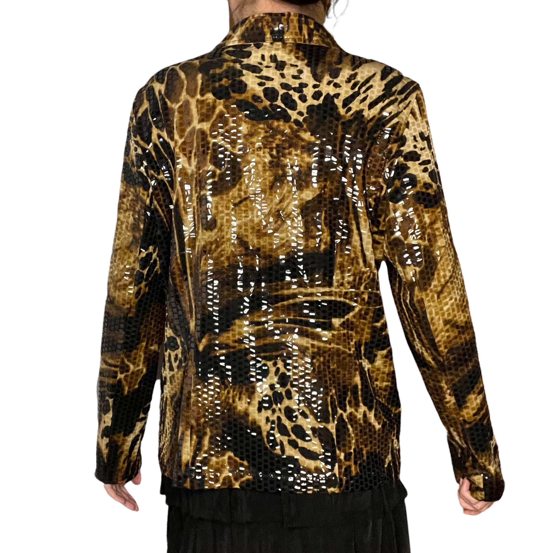 Disco cheetah jacket