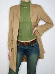 French Tan Coat (Medium) 