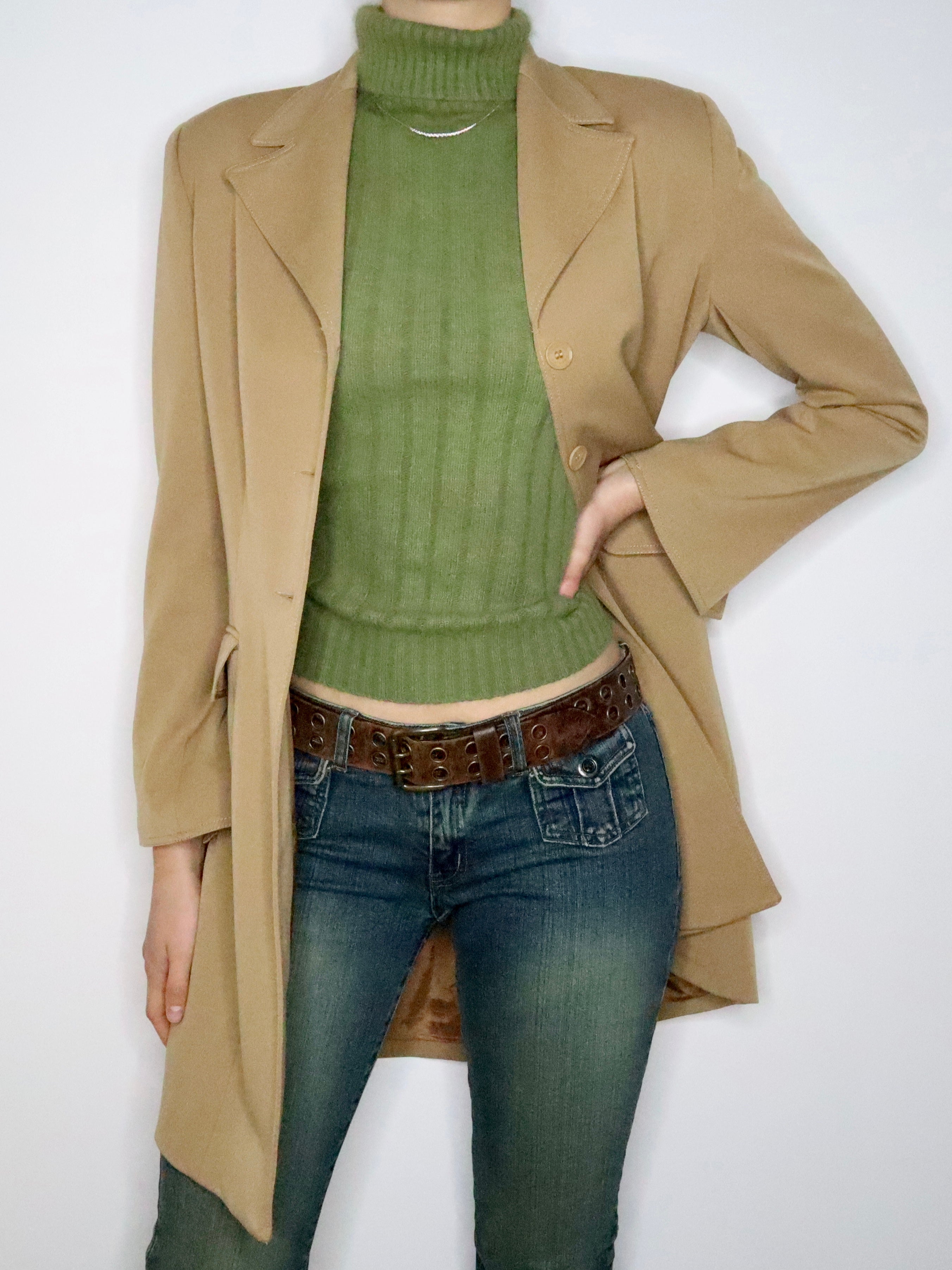 French Tan Coat (Medium) 