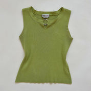 pear ribbed ring tank