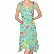 Blue Hawaii midi dress