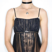 BETSEY JOHNSON Babydoll Slip Dress (S/M) 