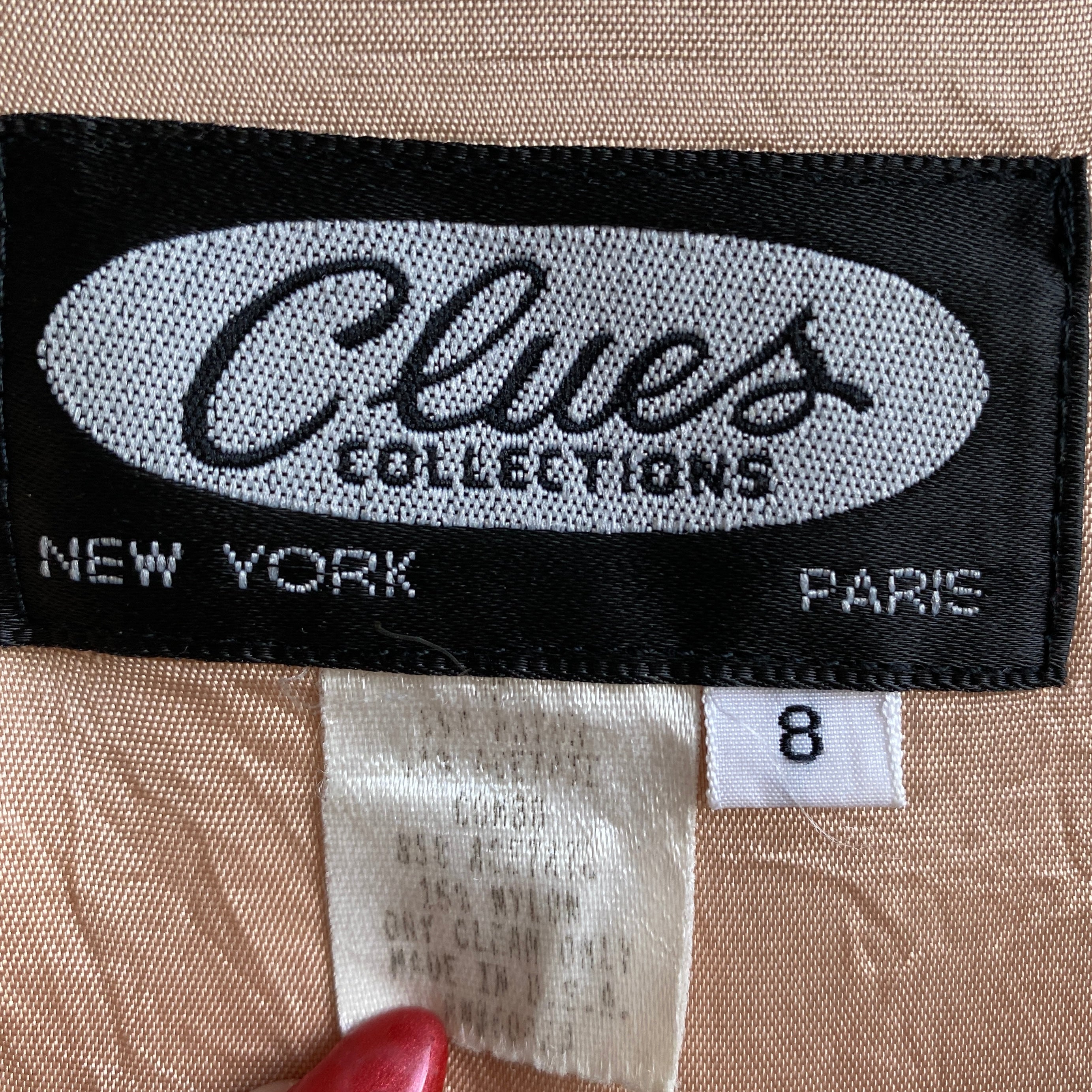 Vintage beige vest jumpsuit