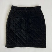 Vintage 90s tufted mini skirt (XS)