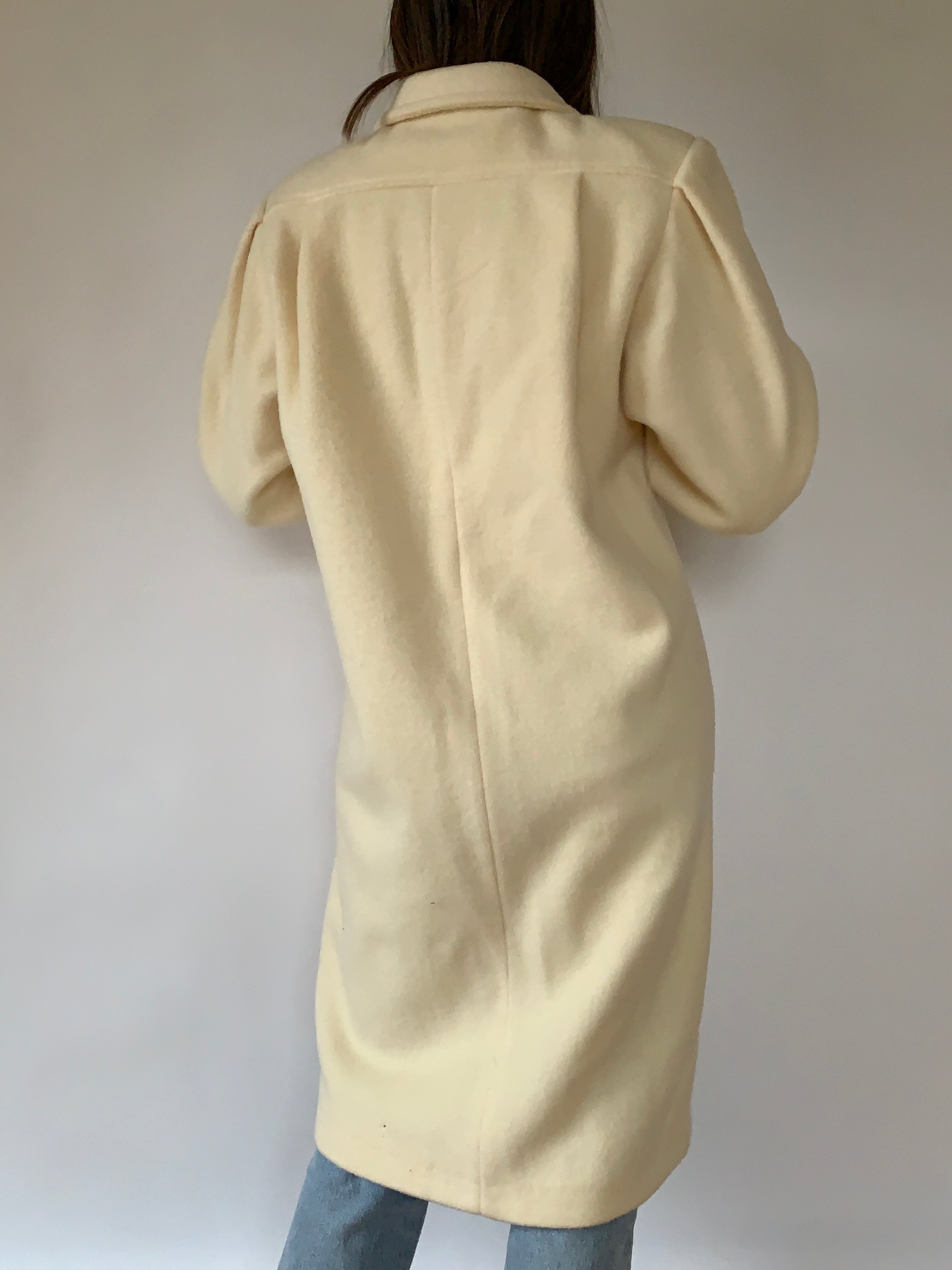 Vintage 1980s Wool Coat