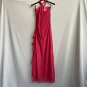 Y2k Hot pink glitter maxi