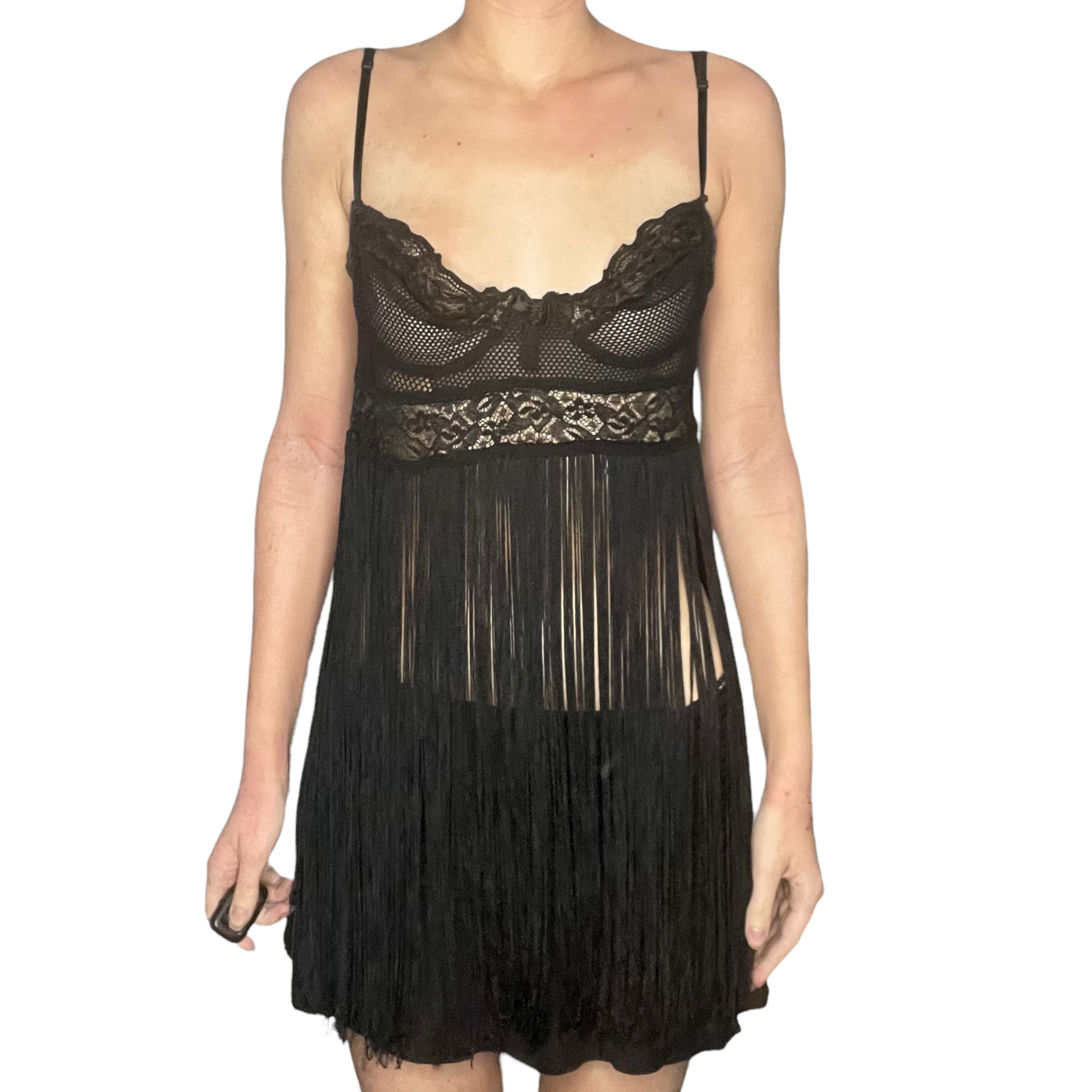 Fringe bralette