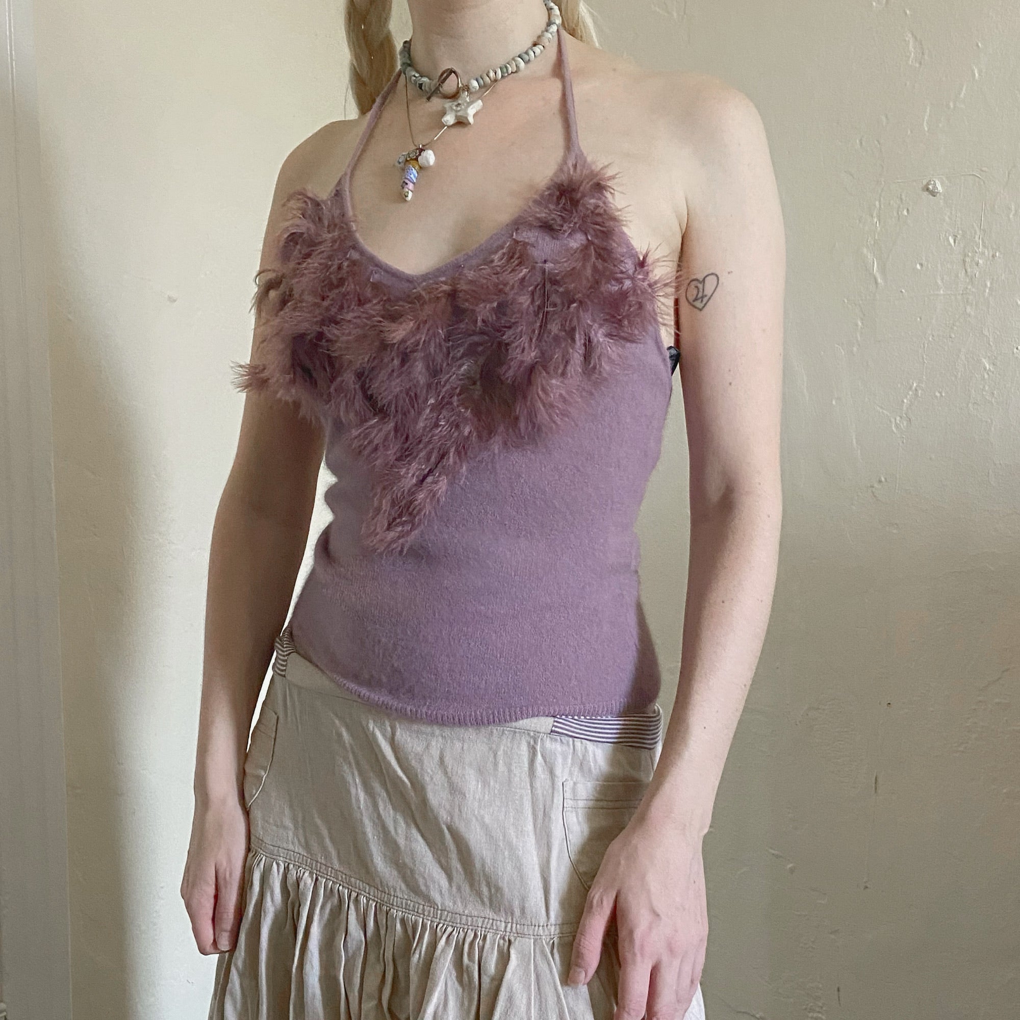 90’s Angora Halter