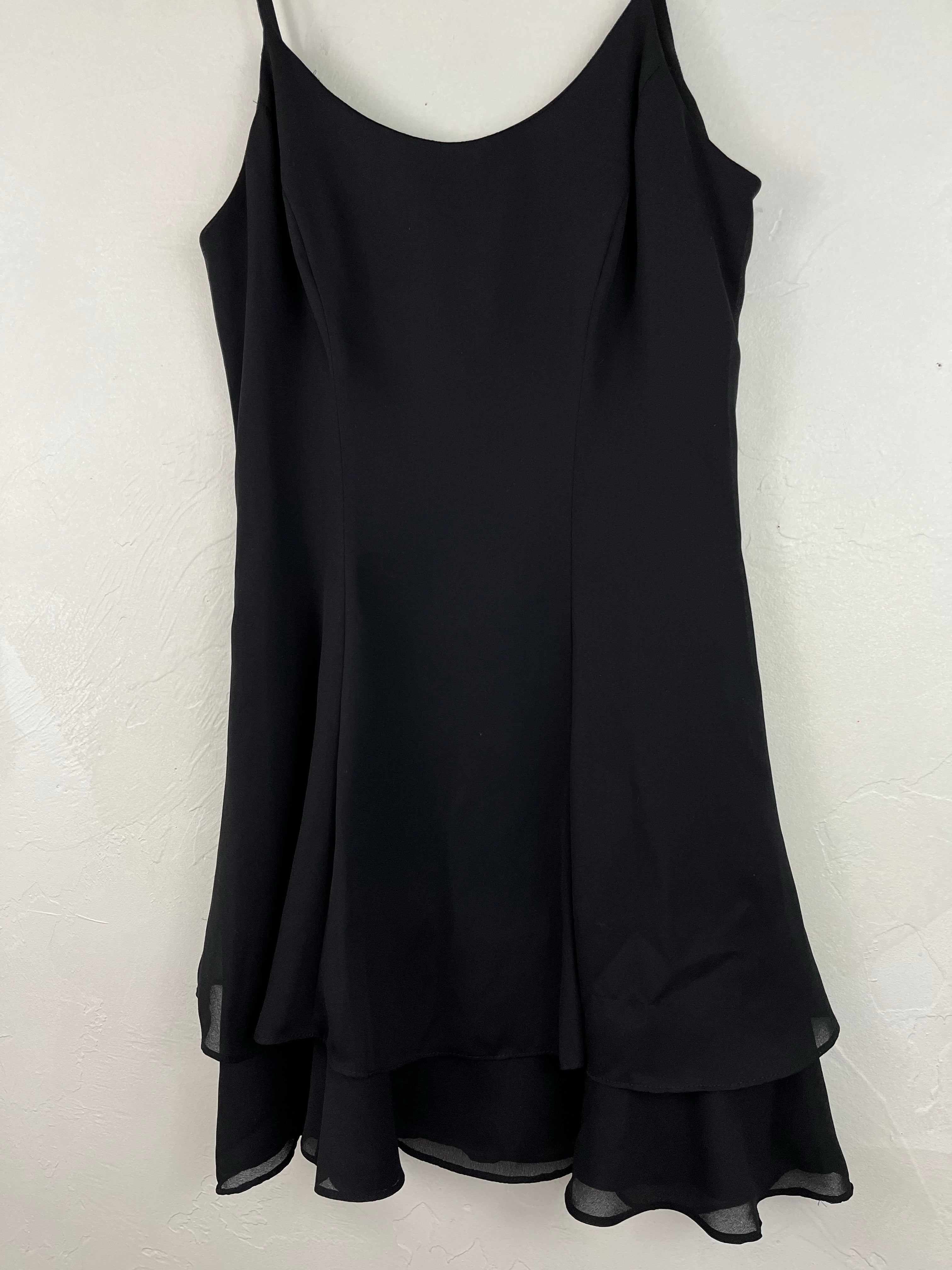 Black flowy dress