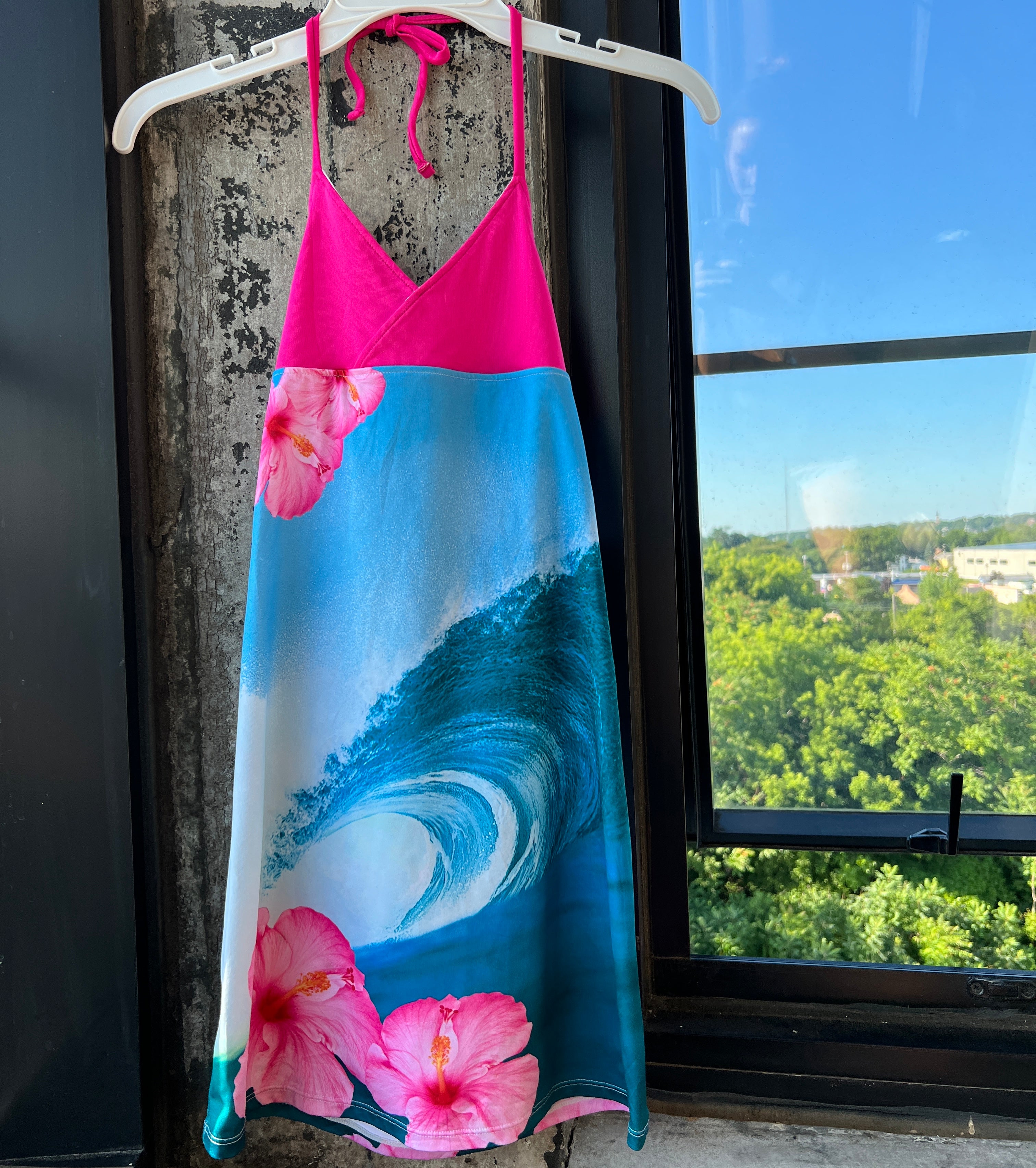 00s tropical halter mini