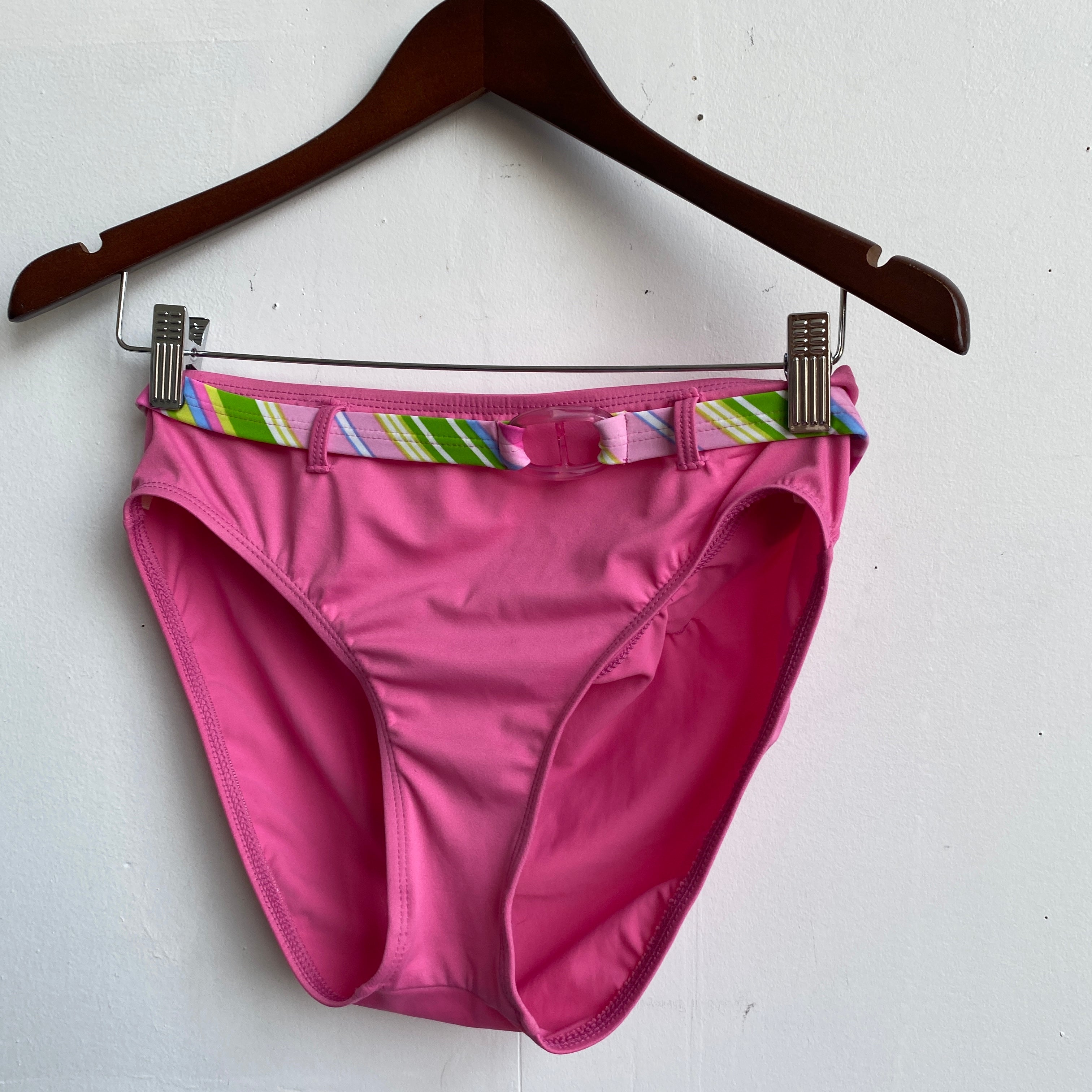 striped 3 piece swim set