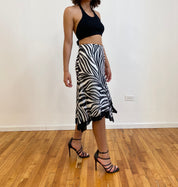 Zebra skirt