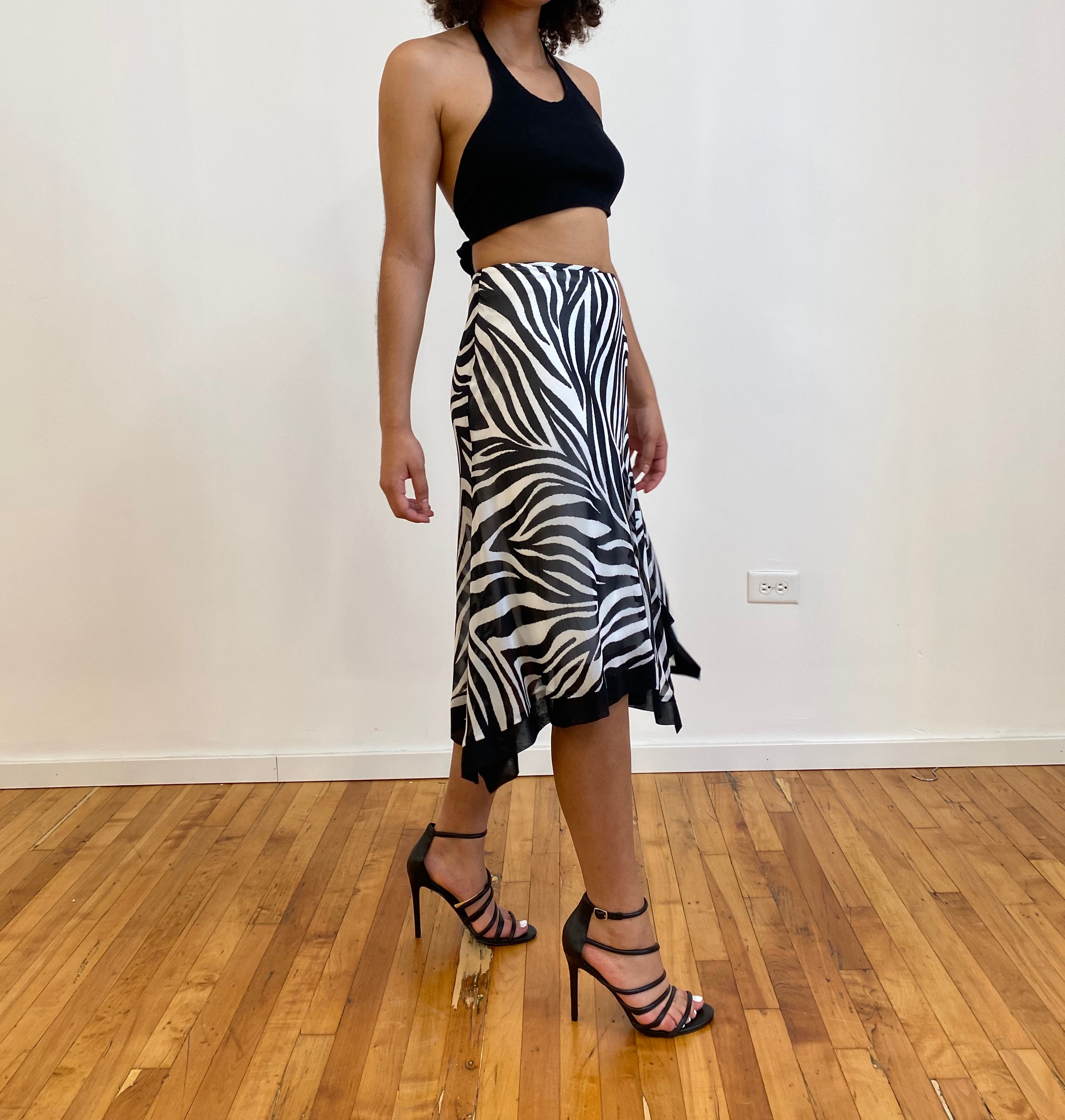 Zebra skirt