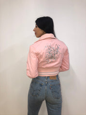 Pink Playboy Bomber