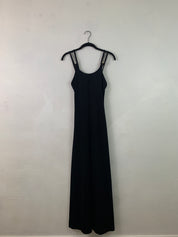Black chain link maxi