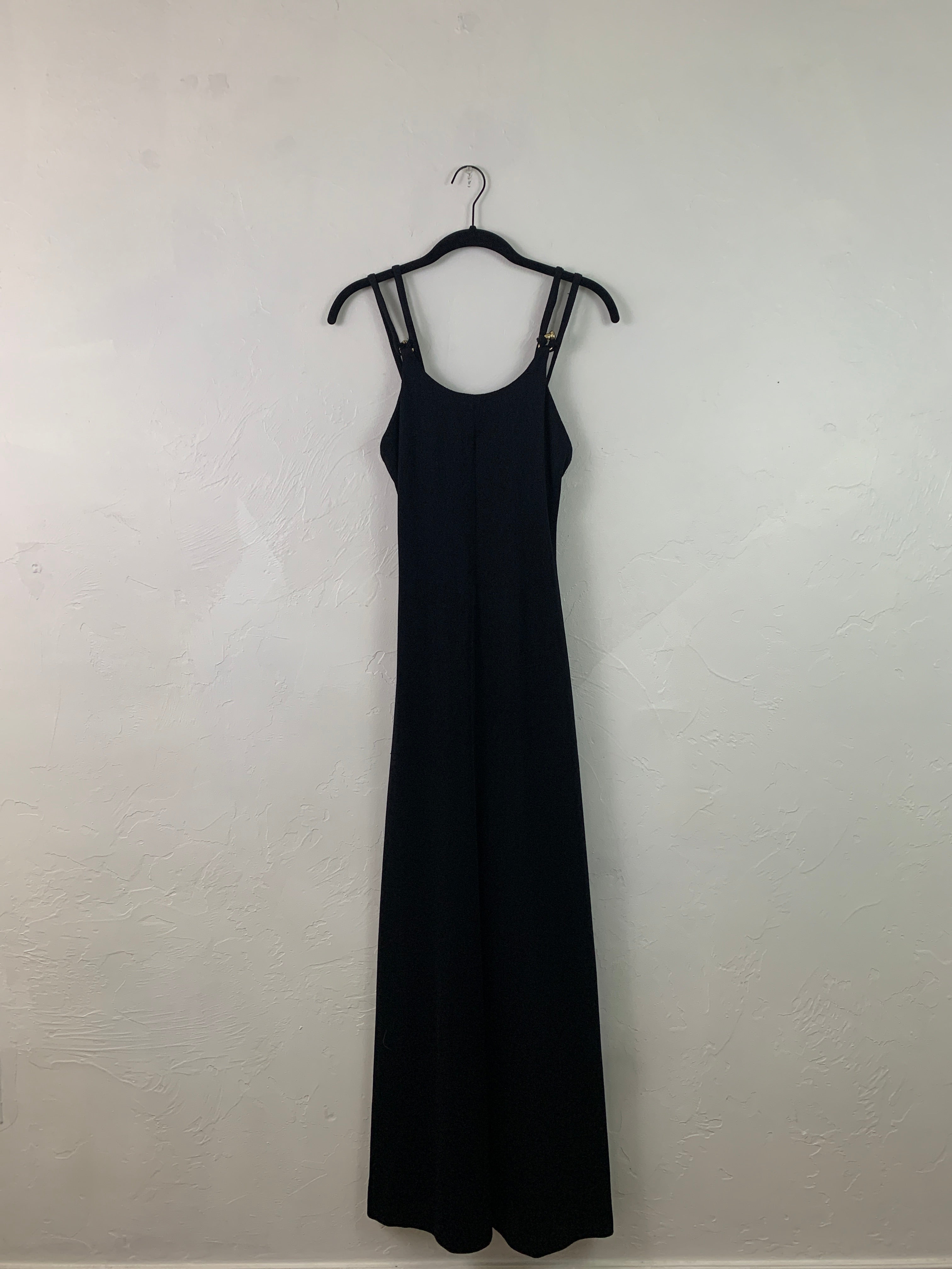 Black chain link maxi