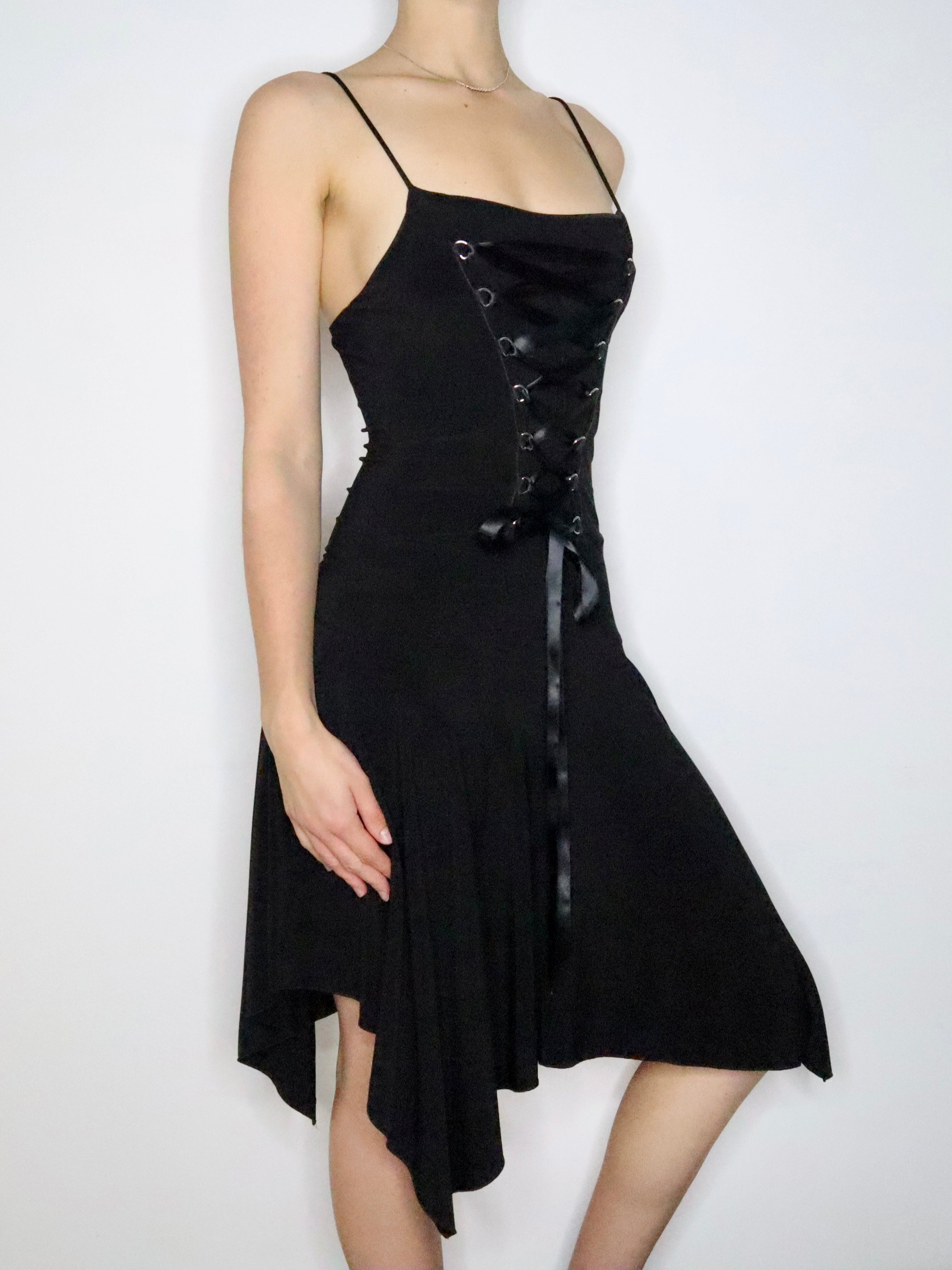 Gothic Fairy Corset Dress (S-M) Holy Thrift Gothic Fairy Corset Dress (S-M) Holy Thrift