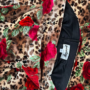 🌹🐆 90s velvet dress
