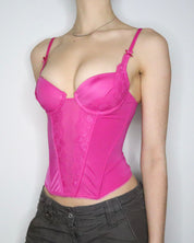 Hot Pink Bustier (Small)