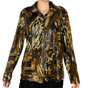 Disco cheetah jacket