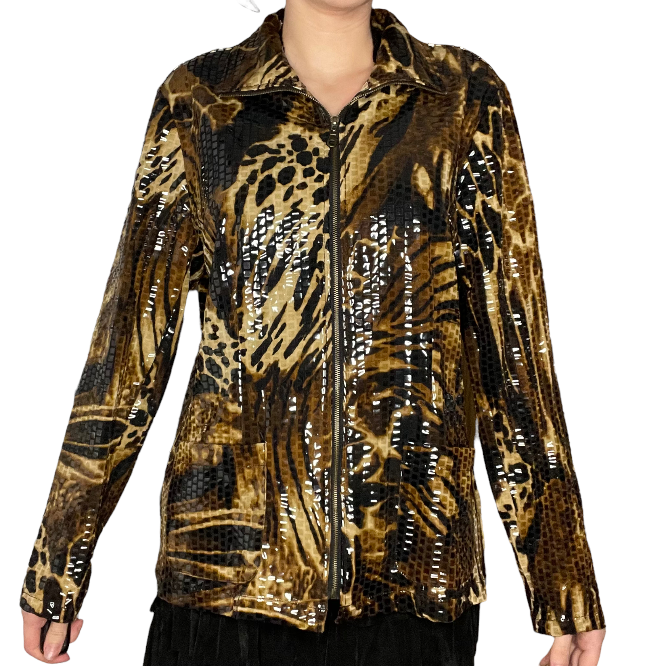 Disco cheetah jacket