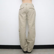 Beige Cargo Pants (Medium)