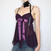 Purple Fairy Babydoll Top (XXS) 