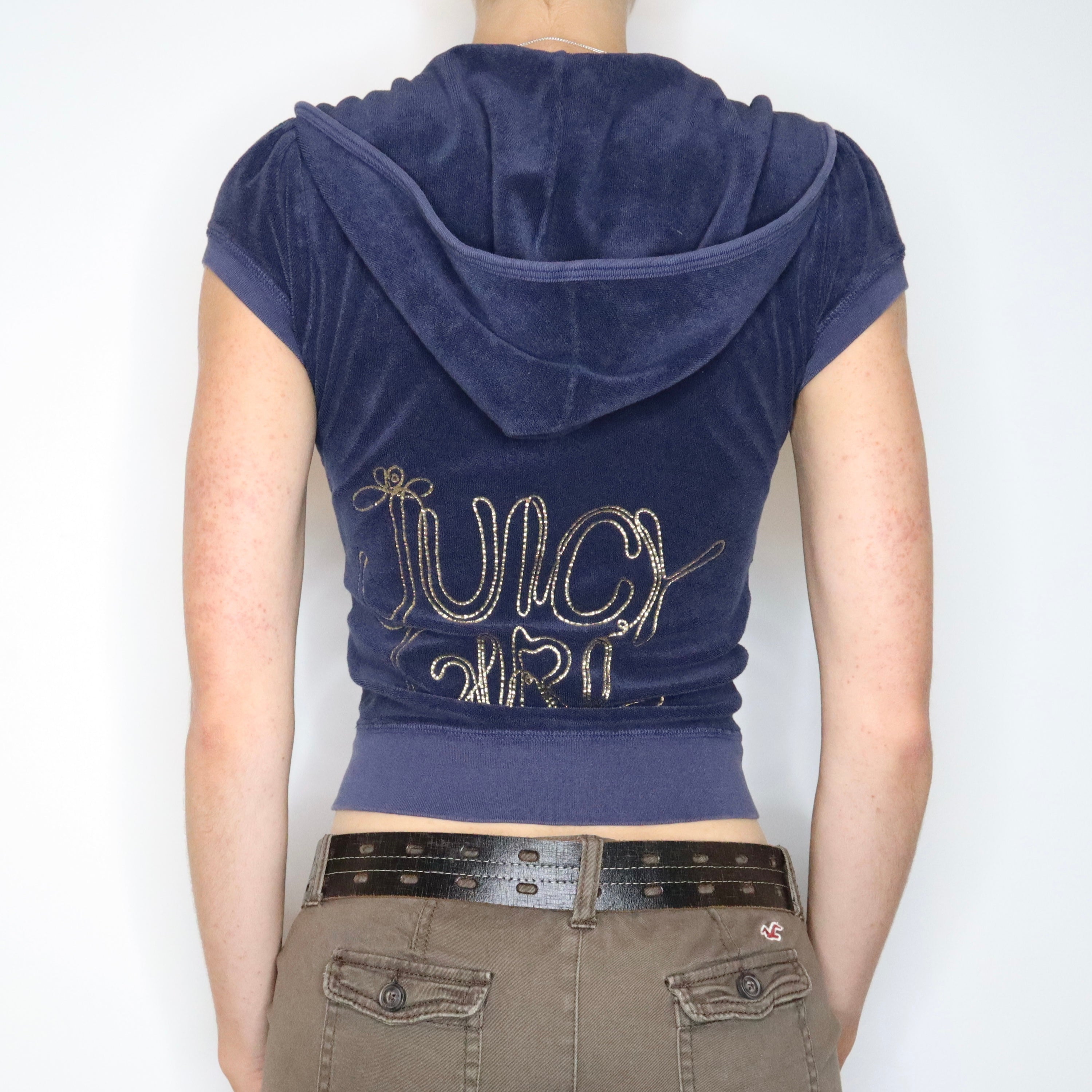 Juicy Couture Zip Up Hoodie (XS) 