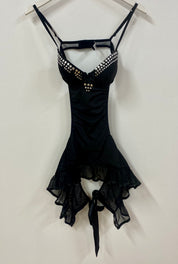 Black Cutout Bustier