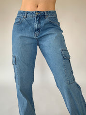 90s Cargo Jeans (S)