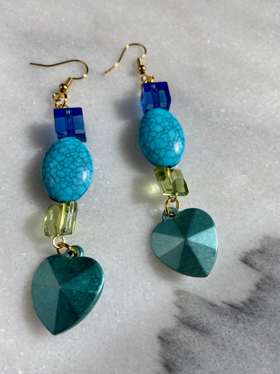 Blues earrings