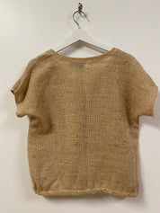 Speckled mesh top