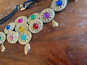 Boho Multi-Colored Jewel Belt