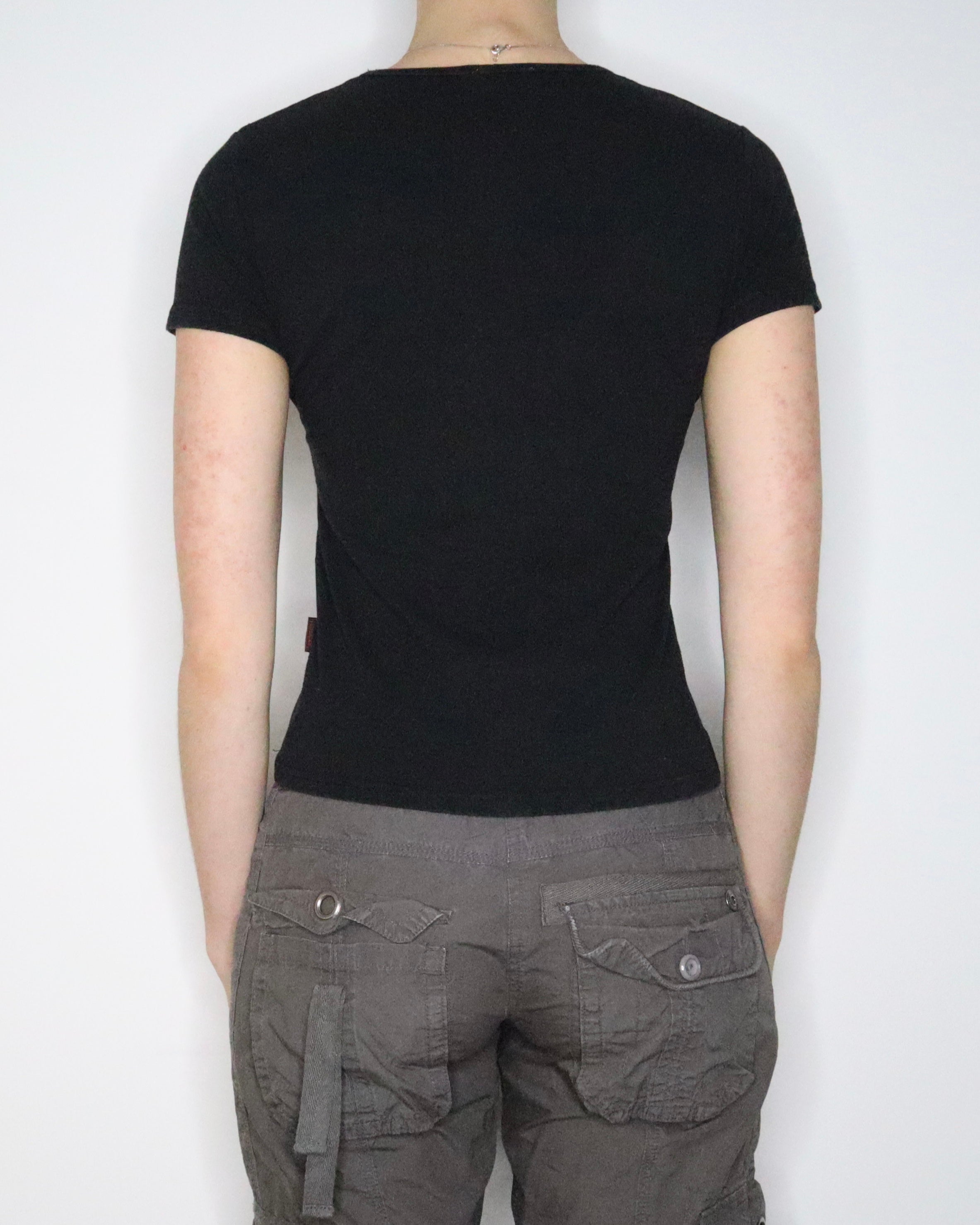 Morgan De Toi Graphic Baby Tee (S-M) 