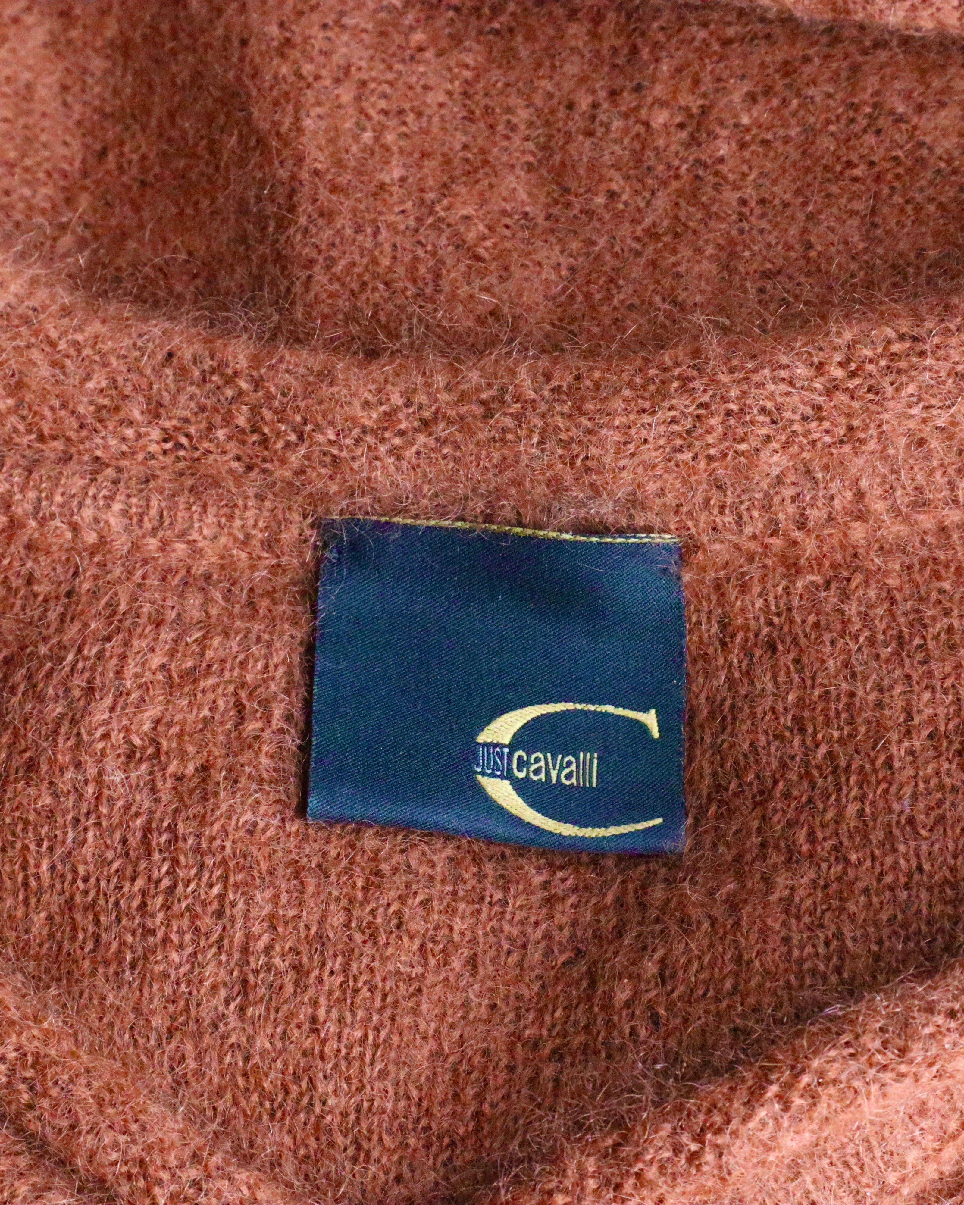 Cavalli Rust Mohair Sweater (L-XL) 