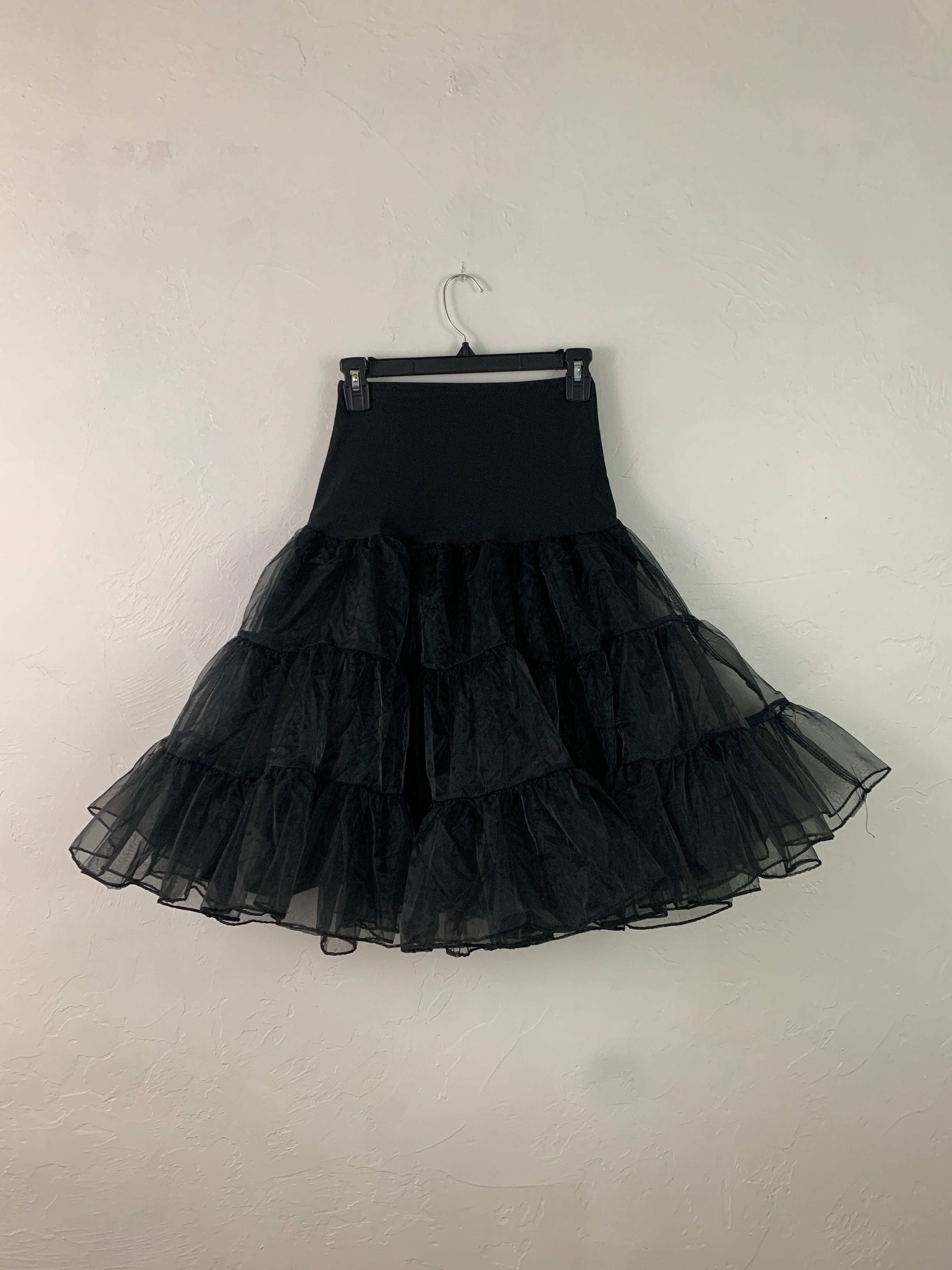 Black knight tulle dress