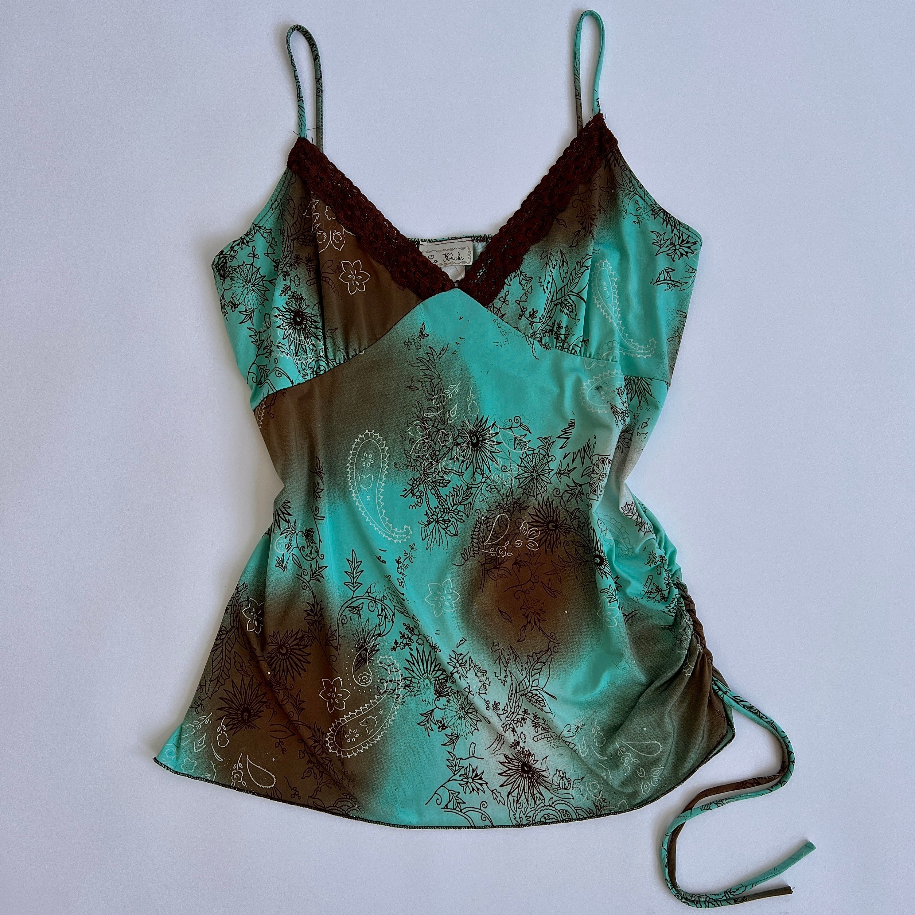 90s paisley fairy cami (L)