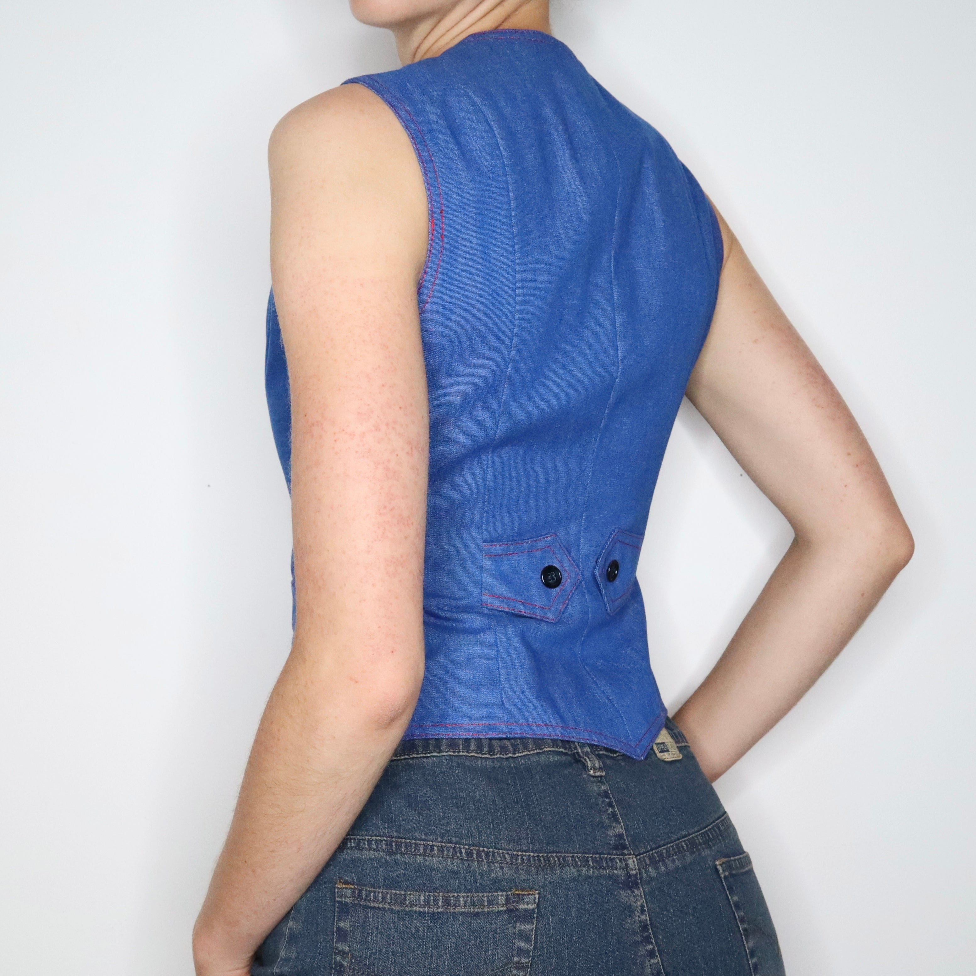 70s Denim Vest (S)