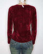 Laura Ashley Red Cardigan (Medium) 