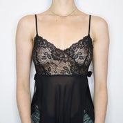 Black Lace Babydoll (XS-S)
