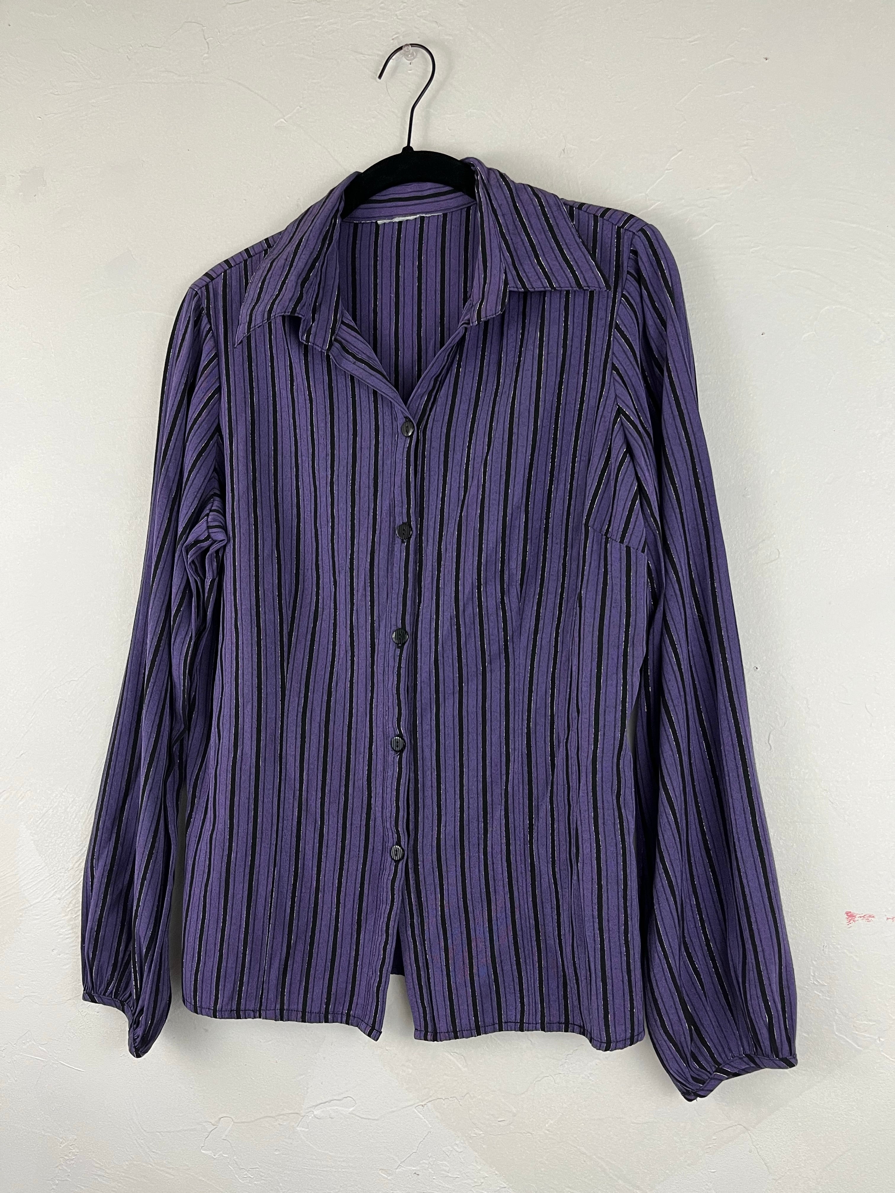 Silver lined button down