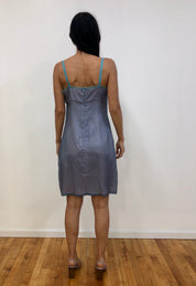 Iridescent Chiffon Midi