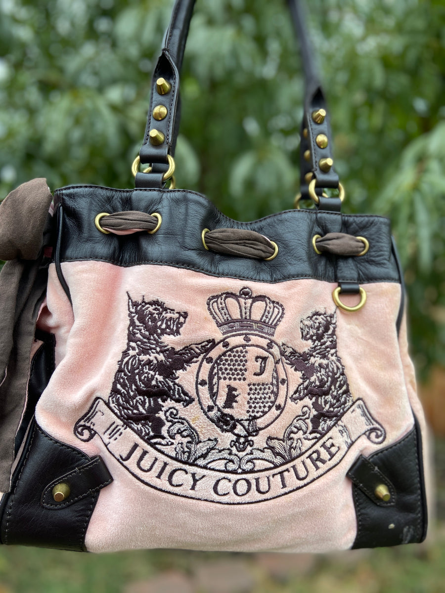 JUICY COUTURE Bag Daydream Satchel - Pecan Brown | eBay