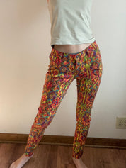 Colorful Aztec pants