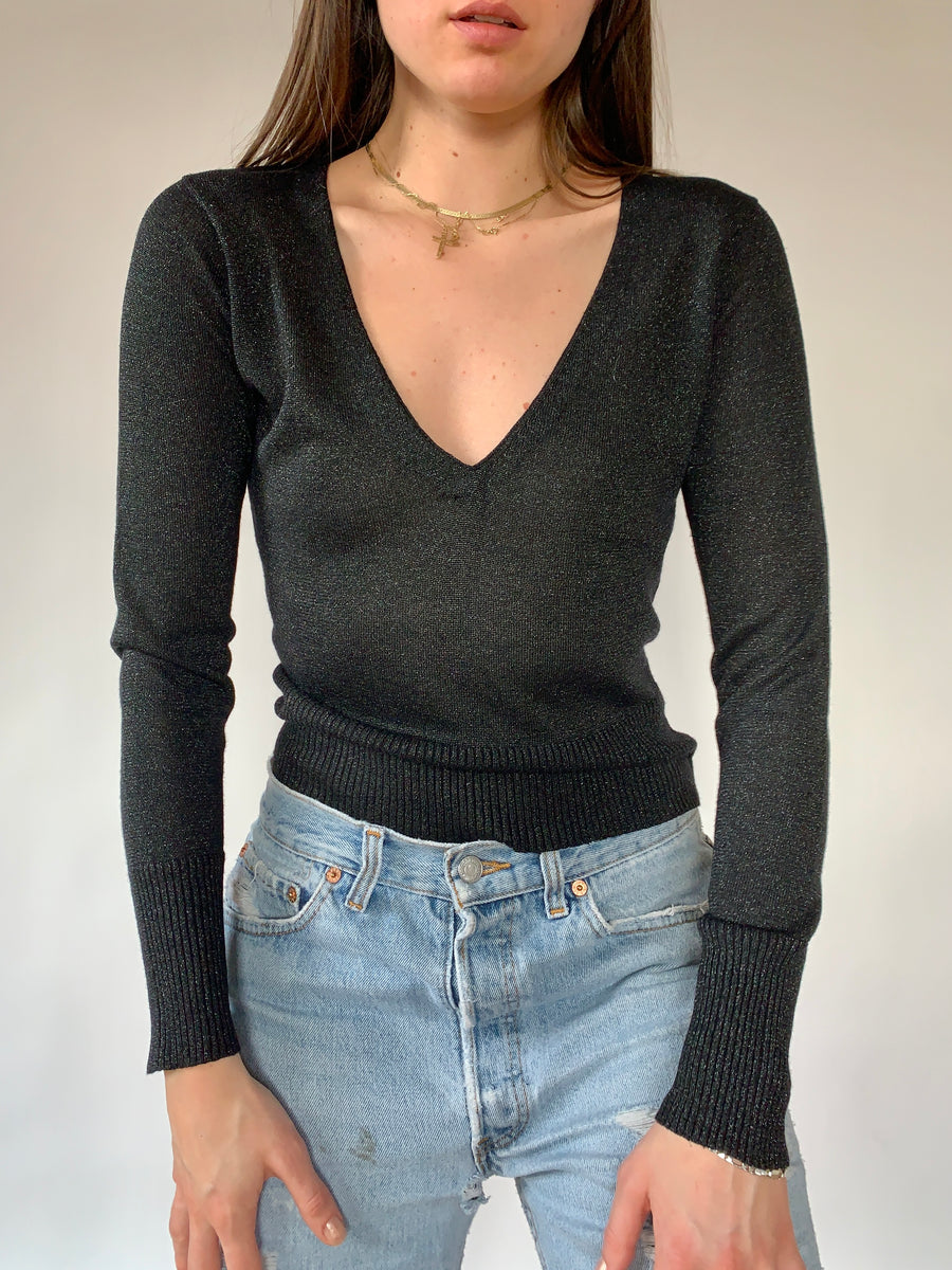 Vintage 1990s Glitter Sweater