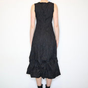 French Black Parachute Dress (Medium)