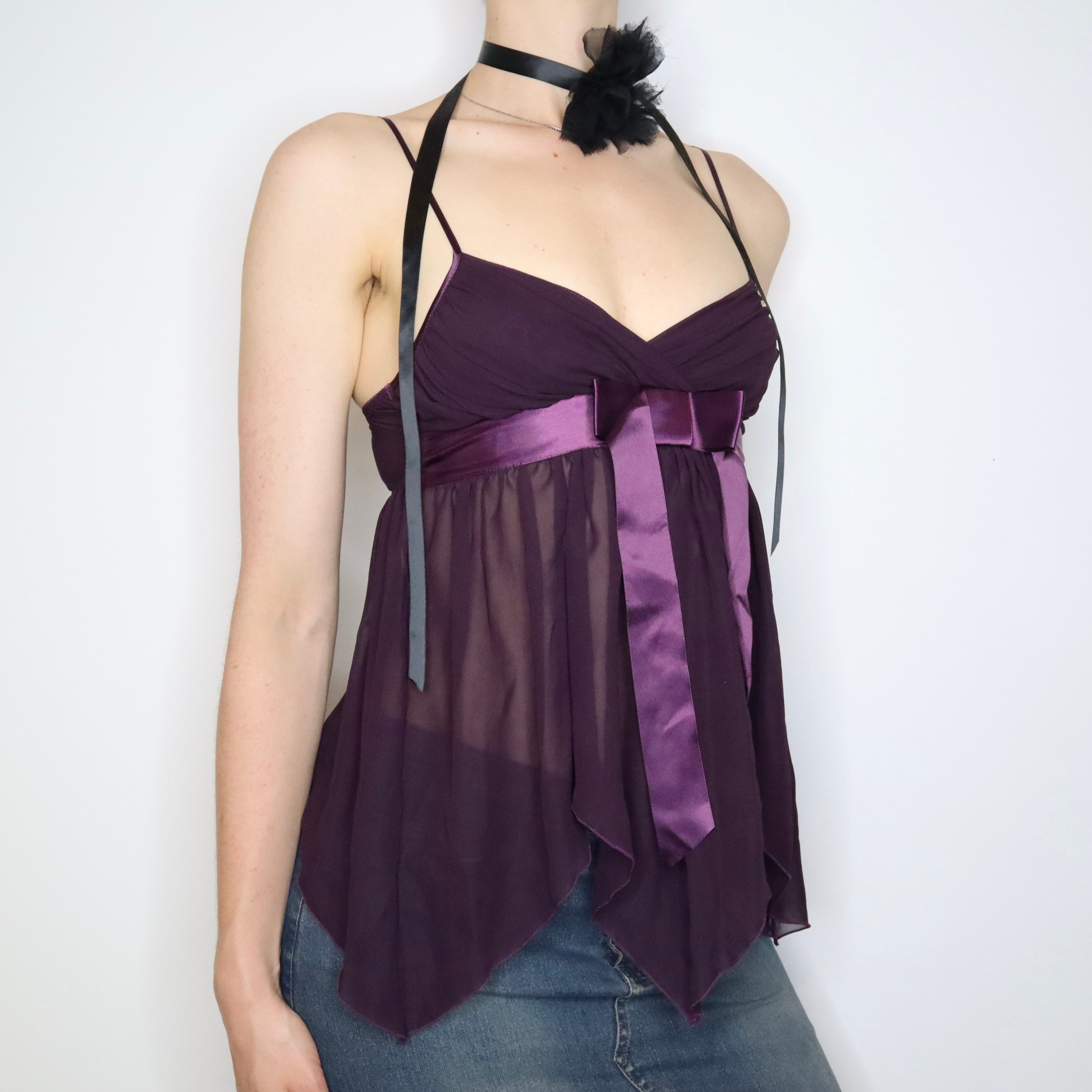 Purple Fairy Babydoll Top (XXS) 